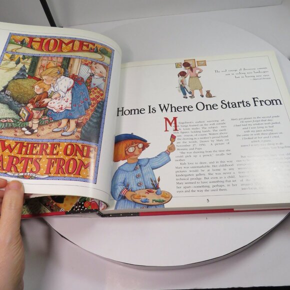 Mary Engelbreit "Mary and Bright" Art & the Artist Hardback Coffee Table Book - Picture 6 of 17